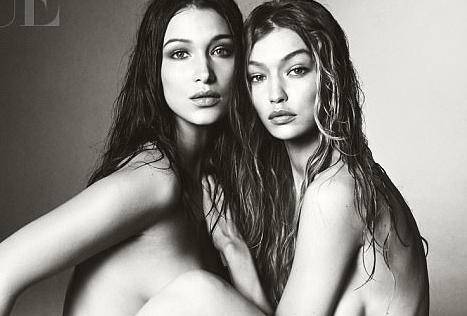 Gigi i Bella Hadid potpuno gole na naslovnici modnog časopisa