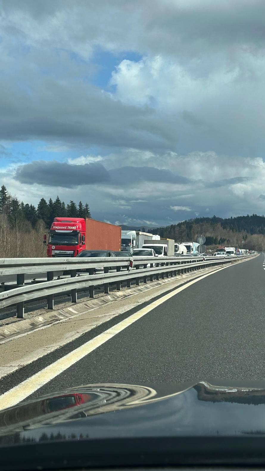 Lančani sudar na autocesti A6 kod Rijeke: Stvorile se gužve