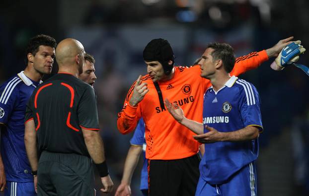 London: Champions League, semi -finals, Chelsea - Barcelona 
