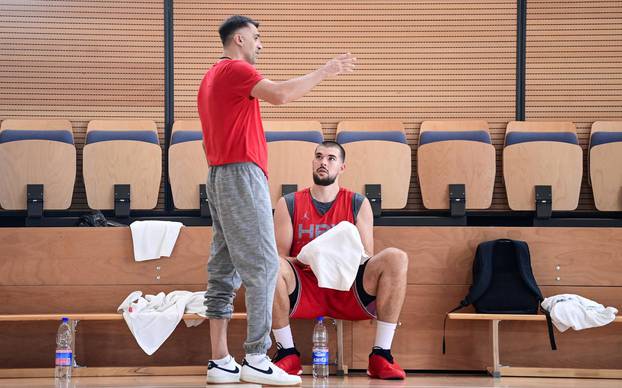 Zagreb: Hrvatski košarkaši odradili trening uoči odlaska na Olimpijski pretkvalifikacijski turnir