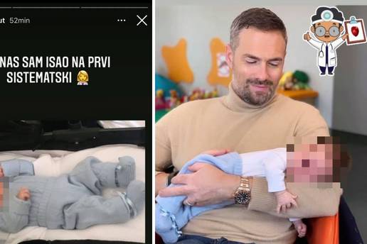 Ponosna mama Maja: 'Danas sam išao na prvi sistematski i nisam pustio ni jednu suzu...'