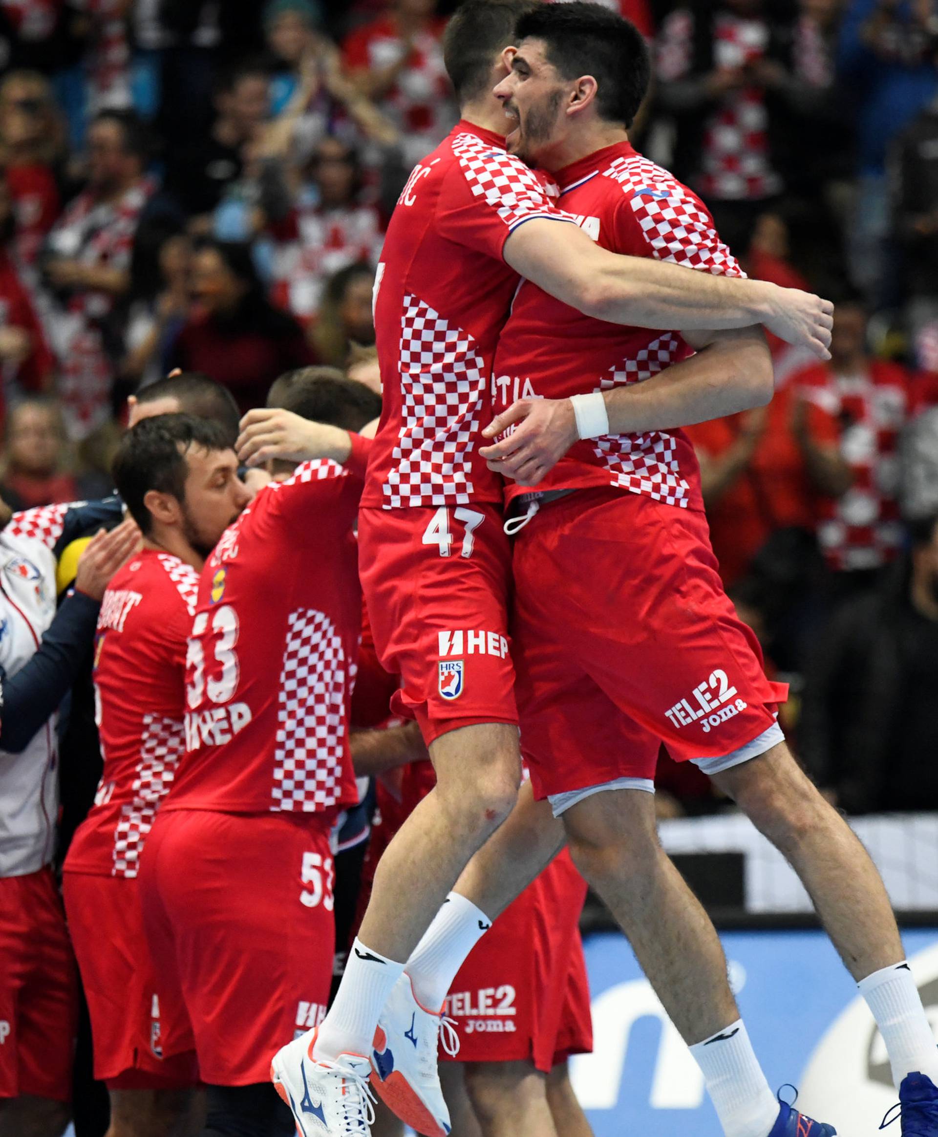 IHF Handball World Championship - Germany & Denmark 2019 - Group B - Croatia v Macedonia