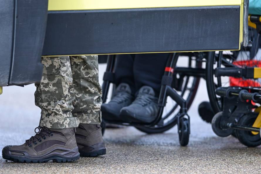 U Hrvatsku je na liječenje i rehabilitaciju stigla peta skupina ranjenika iz Ukrajine