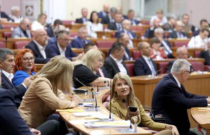 Sabor: Oporba i HDZ nisu približili stajališta o prijedlogu zakona o izbornim jedinicama