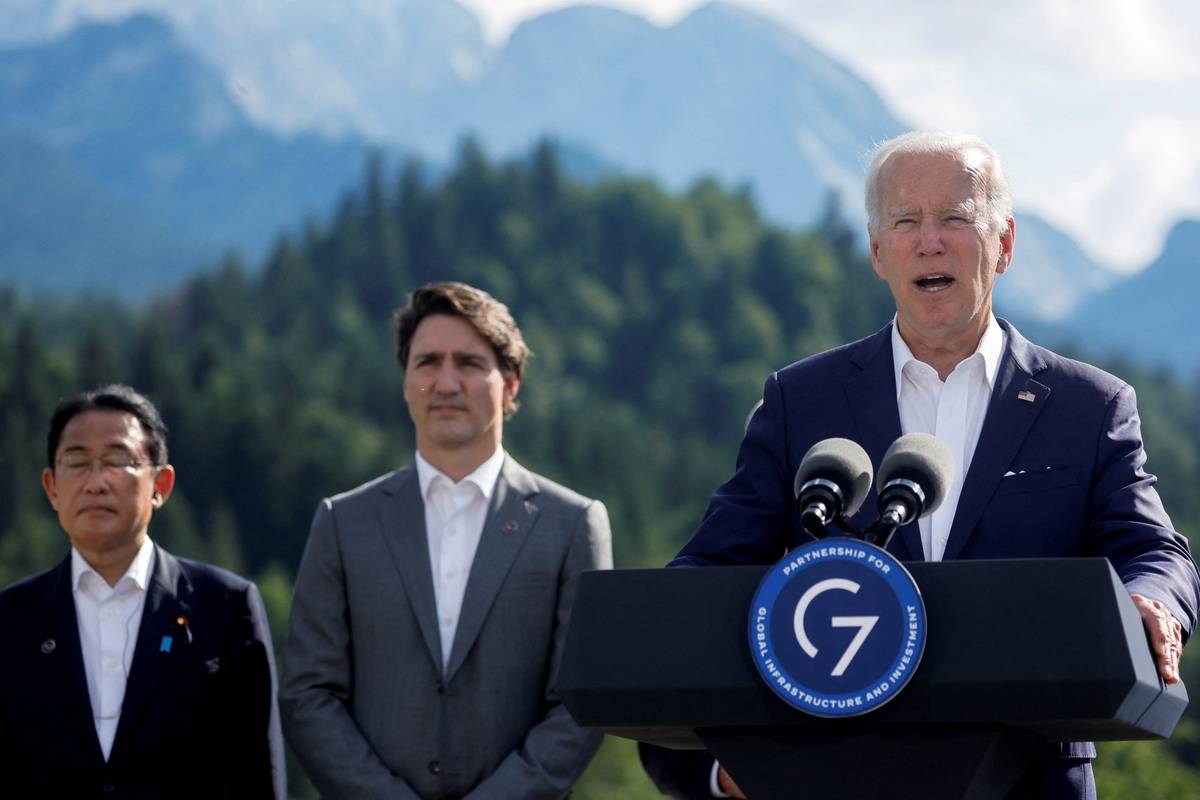Biden pozvao čelnike G7 da ostanu ujedinjeni protiv Rusije