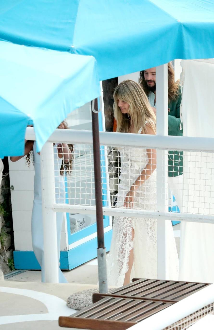 Capri: Heidi Klum i Tom Kaulitz dolaze na zabavu prije sutraÅ¡njeg vjenÄanja
