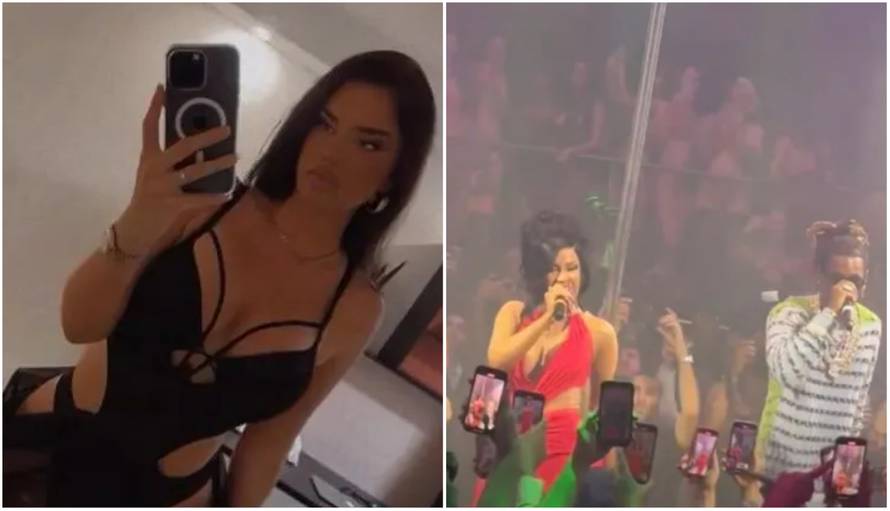 Ivana Knoll je u Miamiju slavila Novu 2023., na koncertu Cardi B