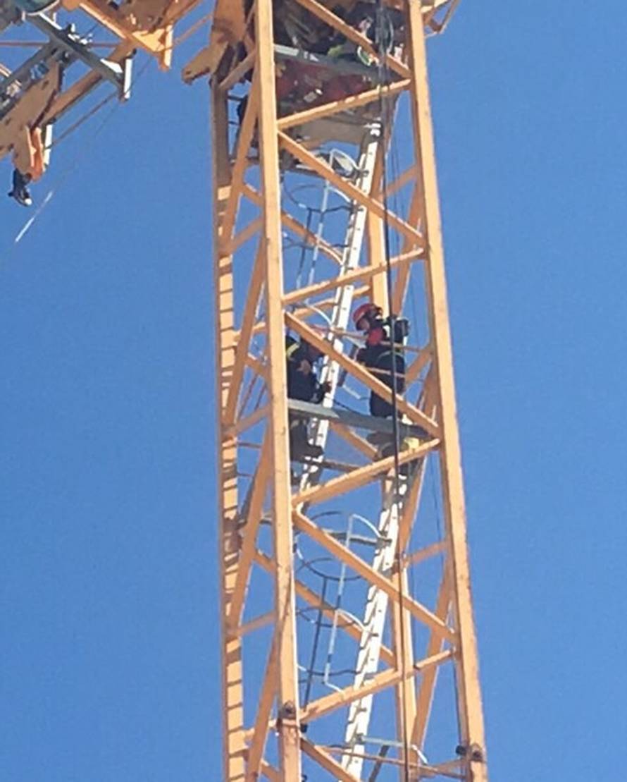 'Stavio sam ga na leđa i polako silazio, bio je u teškom šoku'