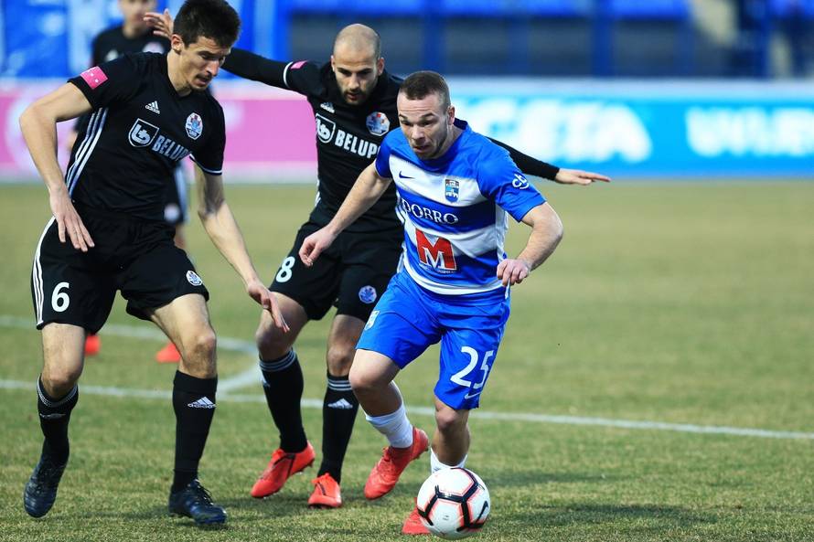 Osijek: NK Osijek i NK Slaven Belupo u utakmici 23. kola Prve HNL