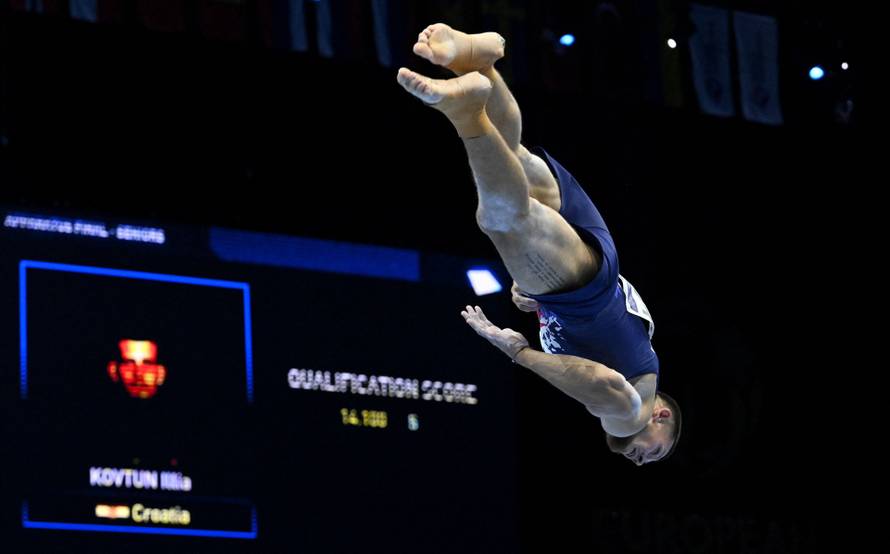 Zagreb: Europsko prvenstvo u sportskoj gimanstici, finale partera