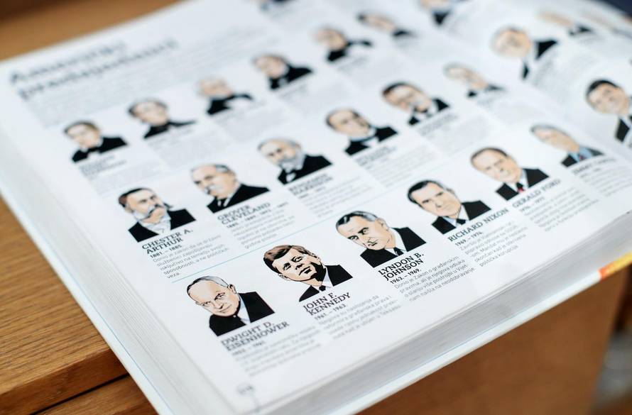 Znam sve predsjednike SAD-a, naučio sam ih u jednoj večeri