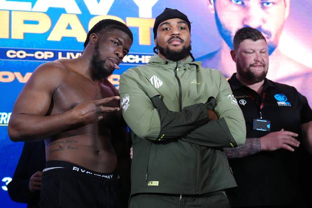 Manchester: Službeno vaganje uo?i me?a Joe Joyce - Filip Hrgovi?