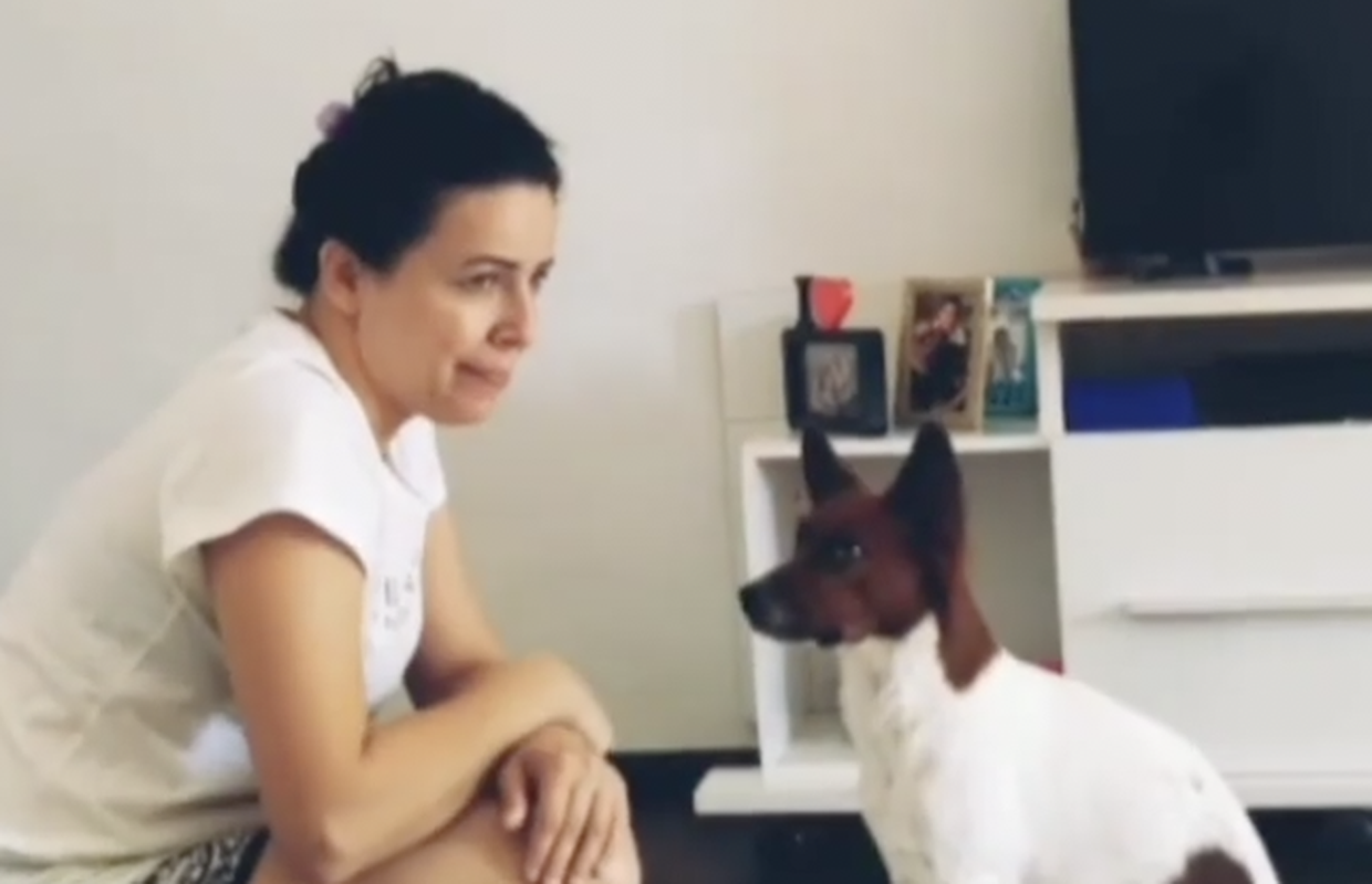 Zbog problema sa sluhom svoje pse je naučila znakovni jezik...