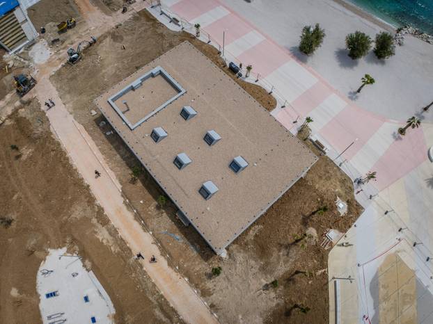 Split uskoro dobiva jednu od najljepših plaža na Mediteranu, ovako sada Žnjan izgleda iz zraka