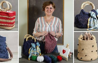 Martina izrađuje prekrasne heklane torbice: Takve nećete pronaći  'na svakom ćošku'