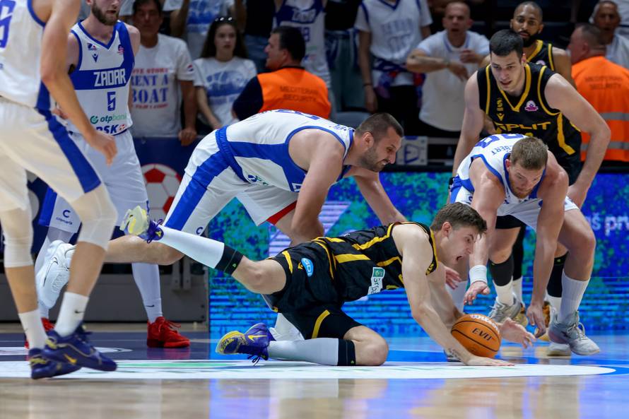 Zadar: Zadar i Split odigrali drugu utakmicu finala doigravanja FavBet Premijer lige