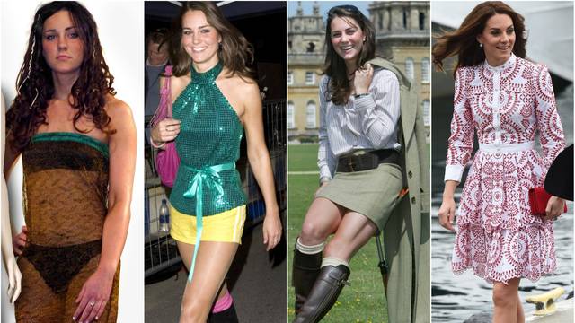 Transformacija Kate Middleton: Od minice do 'strogih' haljina