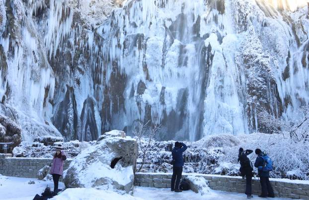 Plitvice pod snijegom i ledom