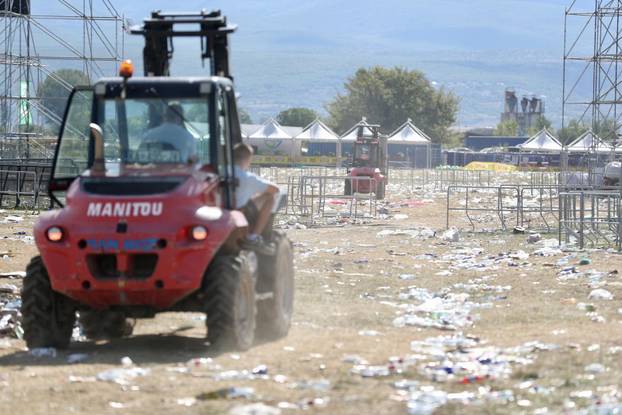 Jutro nakon koncerta Marka Perkovića Thompsona na sinjskom hipodromu