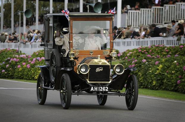 Ford Model T in the Centenary parade (UK)