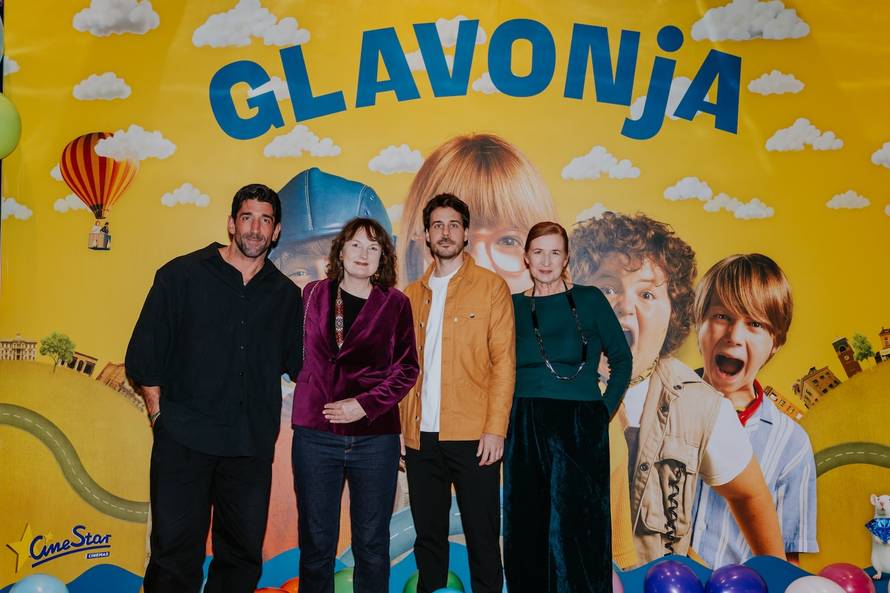 Uz veliki interes publike dječji filma  Glavonja premijerno prikazan  u Zagrebu