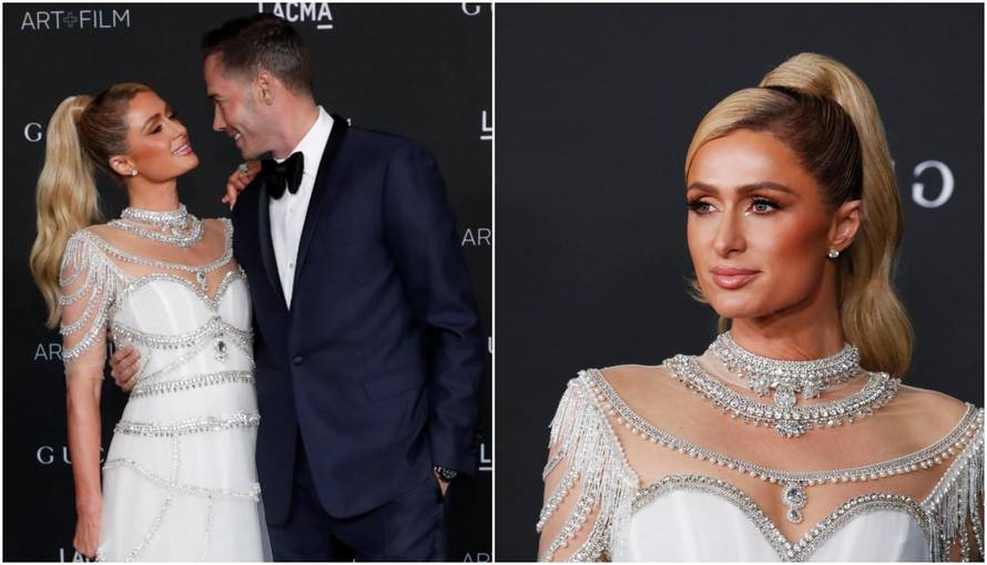 Paris Hilton prošetala do oltara u vjenčanici zakopčanoj do grla: Htjela sam nešto elegantno i šik