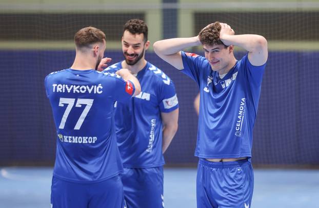 Zagreb: Glumačka postava BOK festa na treningu s RK Zagrebom