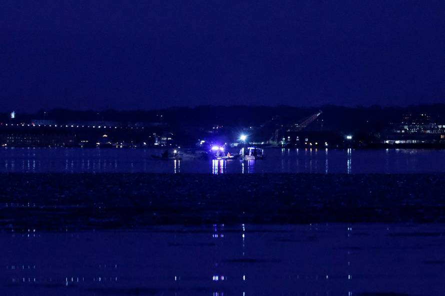 American Eagle flight 5342 crashes in the Potomac River near Ronald Reagan Washington National Airport, outside Washington