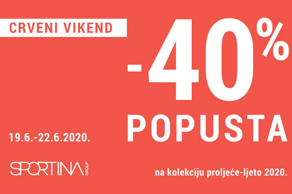 Pozdravljamo ljeto uz novi Crveni Vikend!
