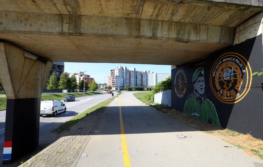Karlovac: Uoči tridesete obljetnice Koranski most oslikan mural s likom Miše Hrastova