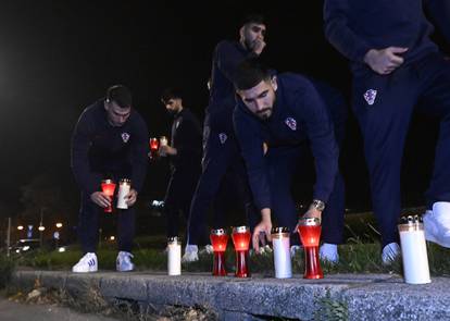 VIDEO Pogledajte kako 'vatreni' u centru Zagreba odaju počast žrtvama Domovinskog rata