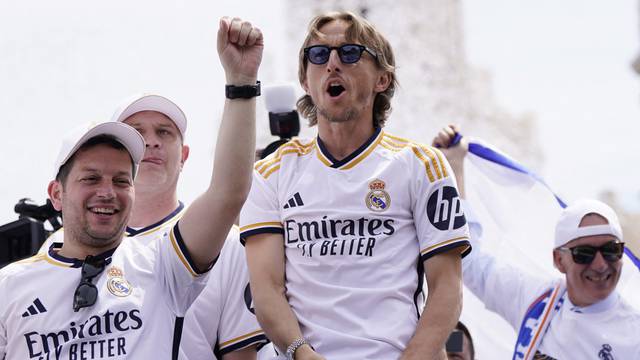 LaLiga - Real Madrid Celebrate Winning LaLiga