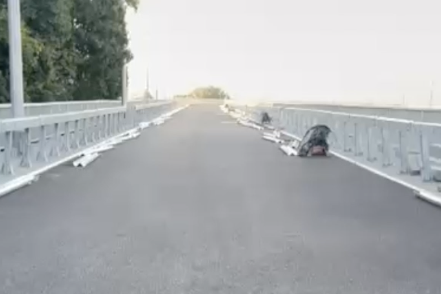 Prošli smo obnovljenim nadvožnjakom na petlji