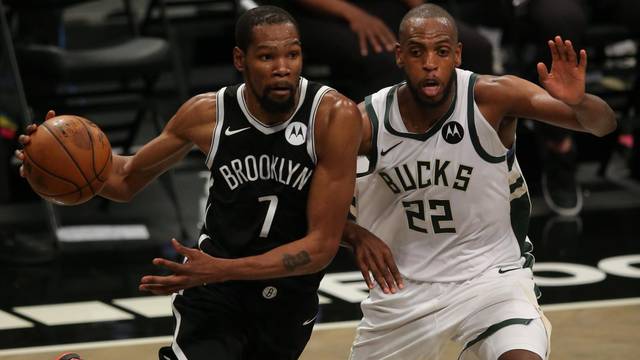 NBA: Playoffs-Milwaukee Bucks at Brooklyn Nets