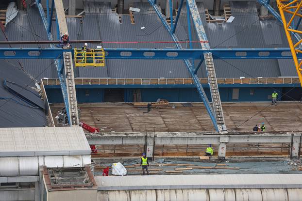 Zagreb: Najveća dizalica u gradu započela s radom 