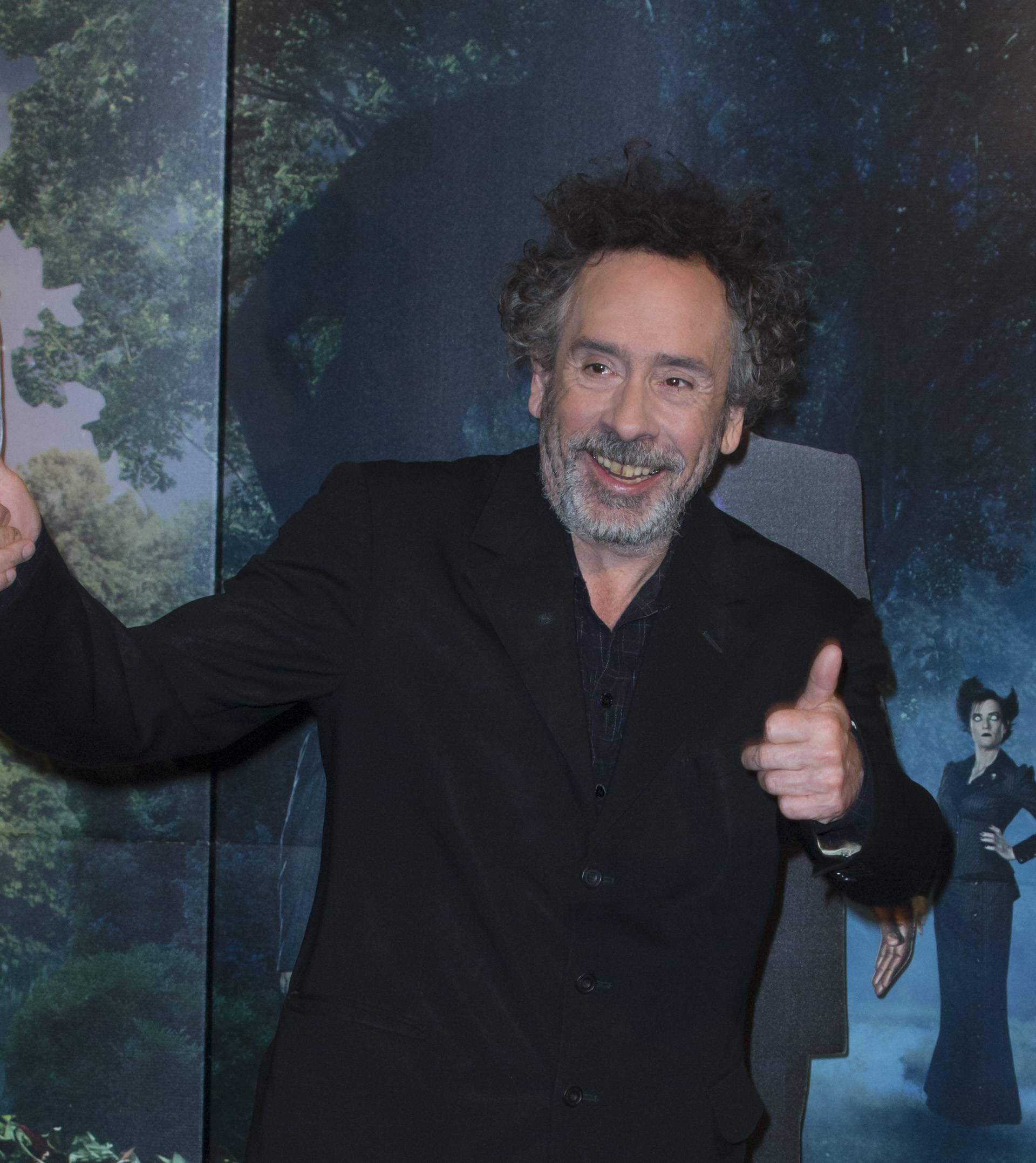 Tim Burton At Peregrine's Home For Peculiar Children Photocall - Rome