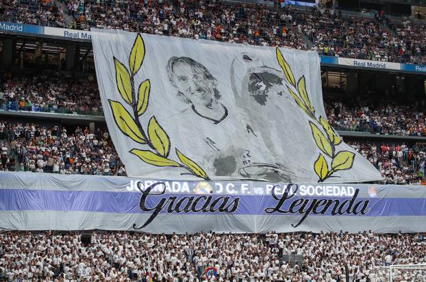 Madrid: Utakmica Real Madrid - Real Sociedad, posljednja u kojoj Luka Modrić igra s dresom Real Madrida