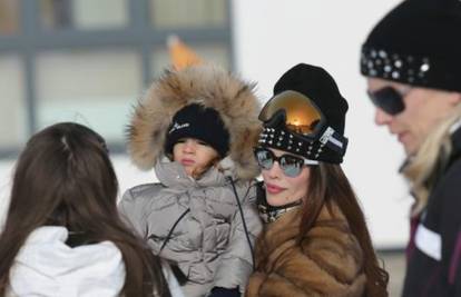 Zimske radosti: Severina je s Aleksandrom otišla na skijanje