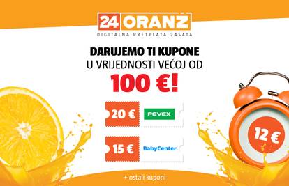 Povodom dočeka rukometaša dajemo ti Oranž za samo 12€ i još 122€ vrijednih kupona