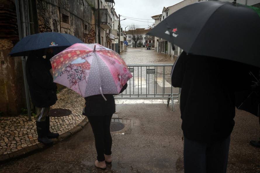 Storm Leo reaches Alcacer do Sal