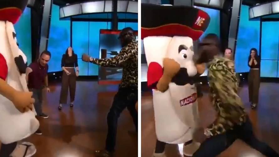 Wilder udario maskotu, slomio joj vilicu i poslao ju u bolnicu