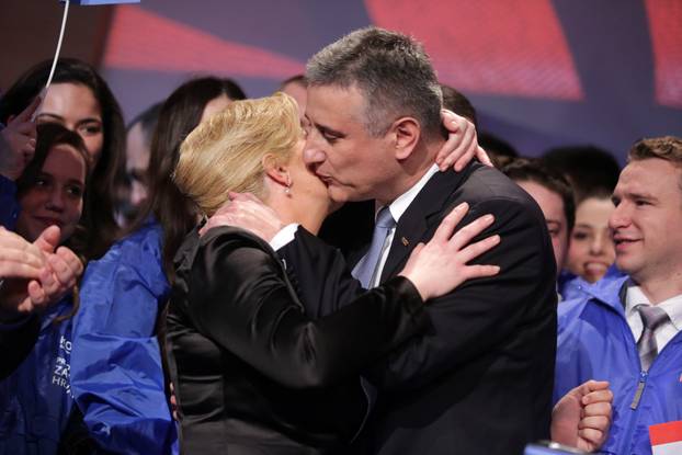 ARHIVA - 11.01.2015. Kolinda Grabar Kitarovi? je izabrana za prvu predsjednicu Republike Hrvatske 