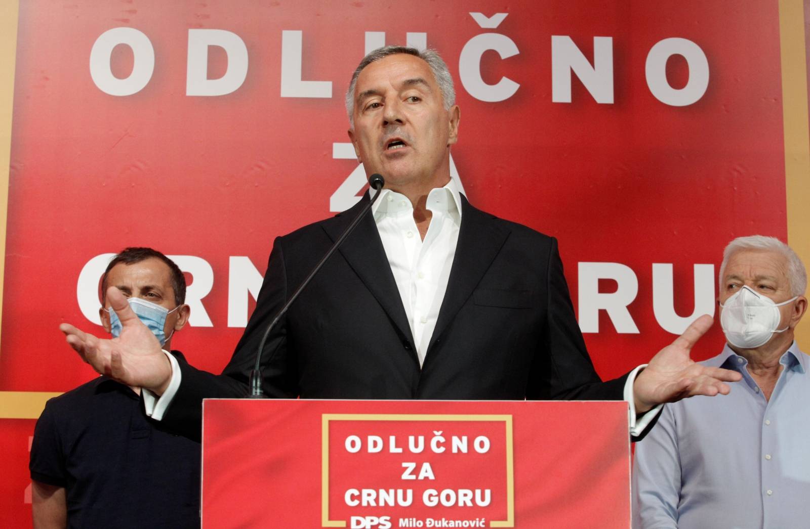 General election in Podgorica, Montenegro