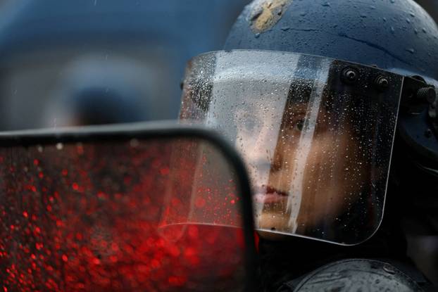 Second nationwide day of protests against the cost of living in France