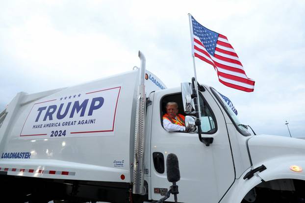 Republican presidential nominee and former U.S. President Trump campaigns in Wisconsin