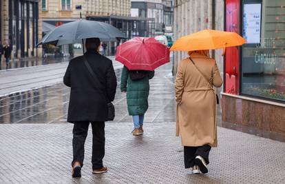 U petak oblačno s kišom, izdano upozorenje: 'Budite spremni na oštećenja i rizik od ozljeda...'