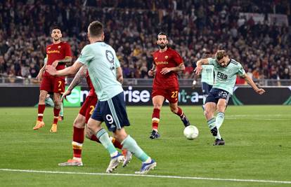 Roma preko Leicestera završila u finalu Konferencijske lige, čeka je nizozemski Feyenoord