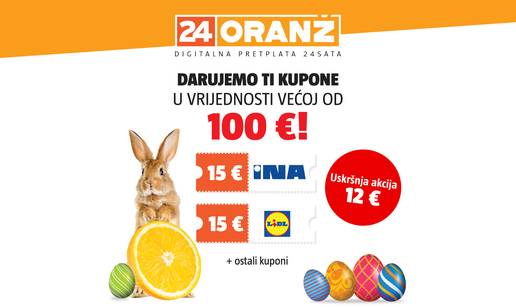 Uskrs na Oranžu: Aktiviraj pretplatu za samo 12 € i dobivaš 140 € vrijednih kupona!