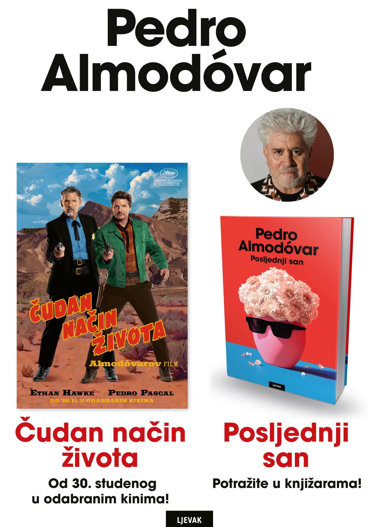 Film „Čudan način života“ i knjiga „Posljednji san“ su prave Almodovarove poslastice!