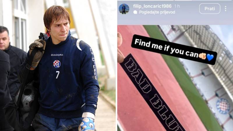 Bivši golman Dinama se fotkao s naljepnicom Boysa na Poljudu pa digao buru: 'Povuklo me...'